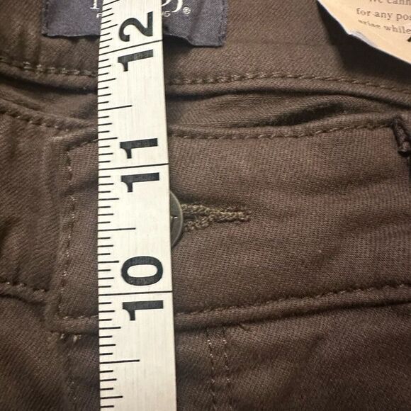 NWT Nydj brown Marilyn straight jeans pants 14 - Picture 9 of 11